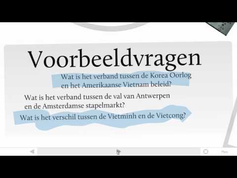 Leren voor het Geschiedenis eindexamen