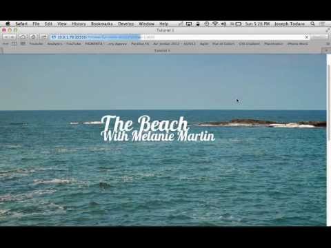 Adobe Muse CC Parallax Scrolling Tutorial | Horizontal Sliding Text