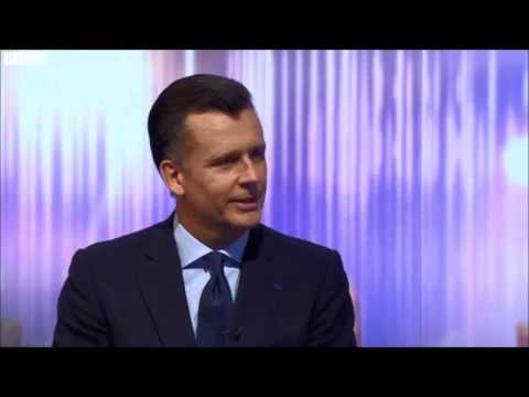 New Bank of England governor Mark Carney. BBC Newsnight 07-02-2013