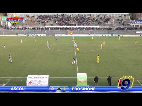 Ascoli - Frosinone 0-1 HD | Highlights and Goals | Prima Div. Gir.B 18^ Giornata 5/01/2014