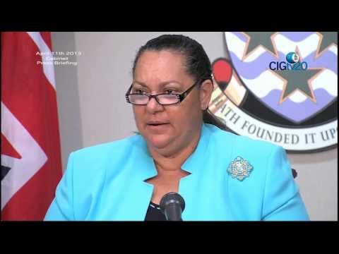 Cayman Islands Government Cabinet Press Briefing April 11 2013