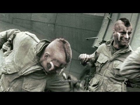 1944 - 90 Seconds Inside D-day - Color HD