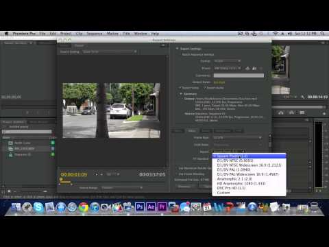 Best Export Settings In Premiere Pro CS6