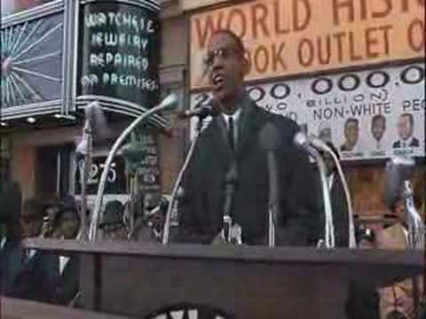 Denzel Washington Malcolm X Movie Speech