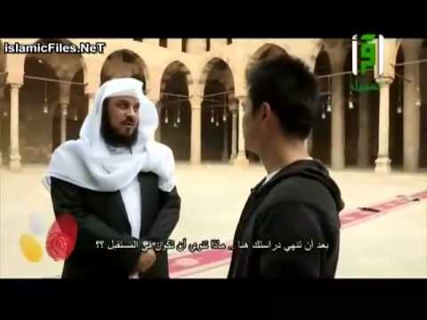 اسلام رجل صينى فى مصر مع الشيخ محمد العريفىChinese man converts to Islam