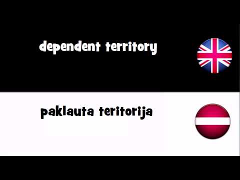 SAY IT IN 20 LANGUAGES = dependent territory