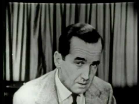 Murrow on McCarthy, no fear, 1954