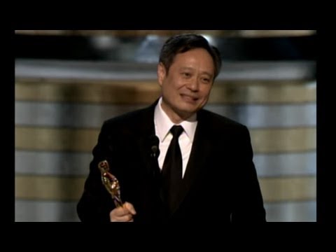 Ang Lee ‪winning the Oscar® for Directing 