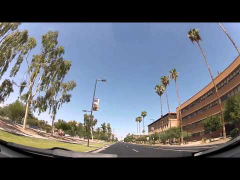 Driving through Phoenix, Arizona - GoPro HD Hero2