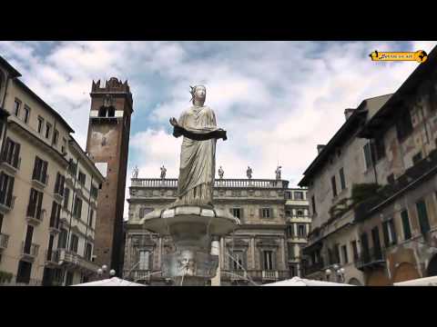 Verona - Arena und der Balkon der Julia Italien Italia