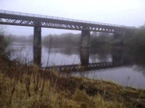 The Carmyle Viaduct in Glasgow, Scotland (10th January 2013)