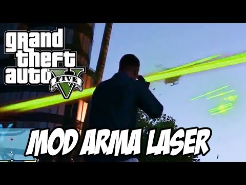 GTA V - MOD de ARMA LASER