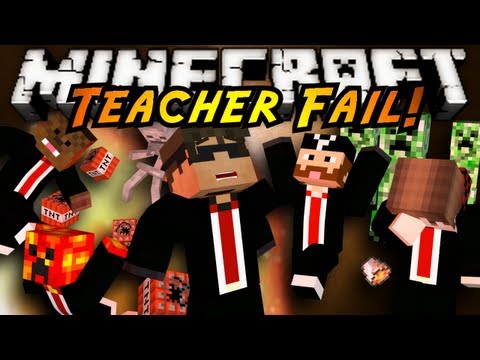 Minecraft Mini-Game : TEACHER FAIL!