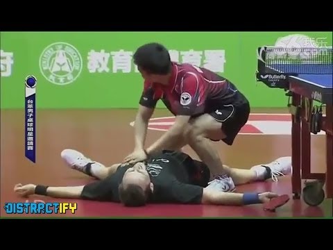 The Most Bizarre Ping Pong Match Ever