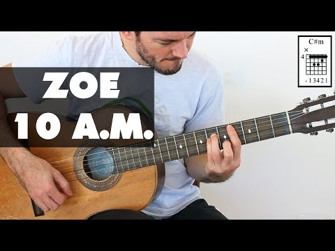 Zoé - 10 A.M.- Acordes Solo Guitarra Letra Programaton