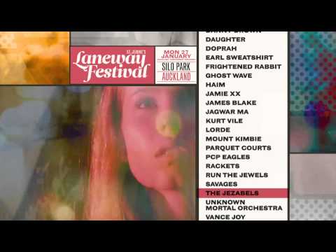 St Jerome's Laneway Festival - Silo Park, Auckland, January 27th 2014