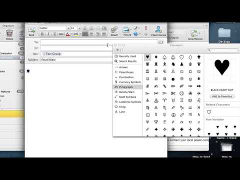 How to Insert a Heart Symbol in Microsoft Outlook : Microsoft Office Tips