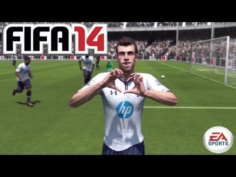 Gareth Bale Heart Symbol :: Running Celebration (Tutorial) :: FIFA 14 [PS3 / Xbox 360] ᴴᴰ