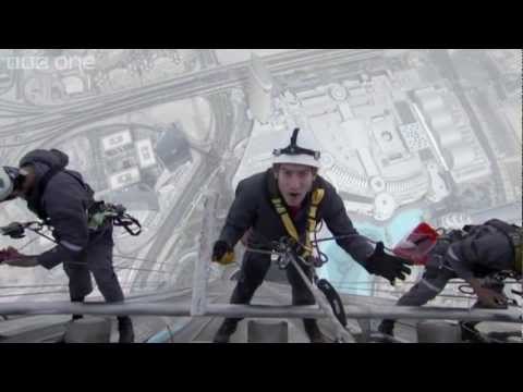 Window cleaning the world's tallest building - Supersized Earth - Episode 1 - BBC One