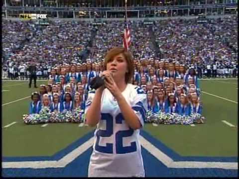 Kelly Clarkson - National Anthem - NFL