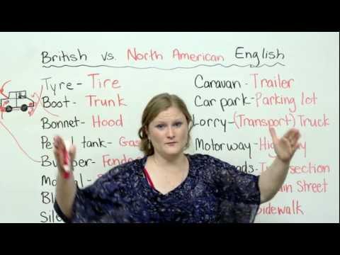 British & American English: Cars & Driving Vocabulary