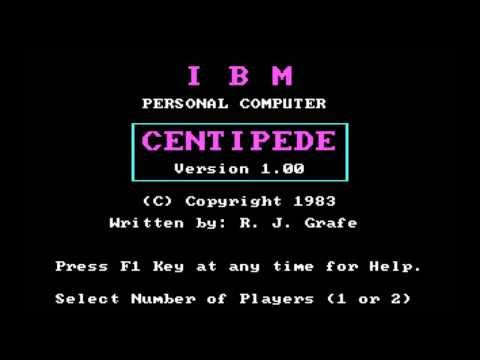 Mark Plays... Centipede (IBM-PC/MS-DOS)(CGA)(1983)