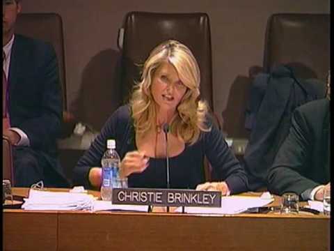 Christie Brinkley on Nuclear Disarmament and Non-Proliferation