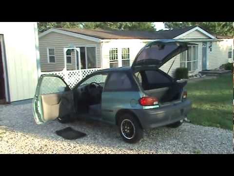 Geo Metro 1997 interior and removal #1