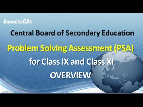 CBSE Problem Solving Assessment (PSA) Test