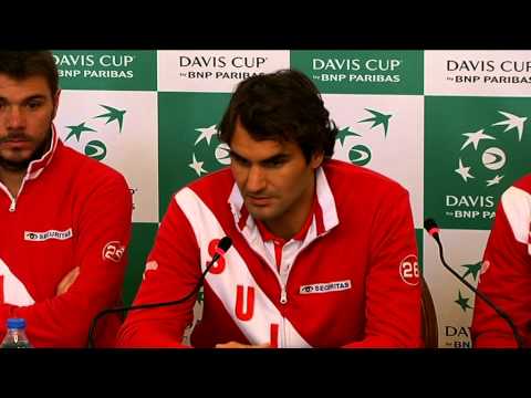 Davis Cup SRBvsSUI draw day