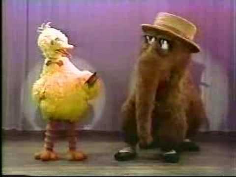 Classic Sesame Street - Big Bird and Snuffy go Vaudeville!