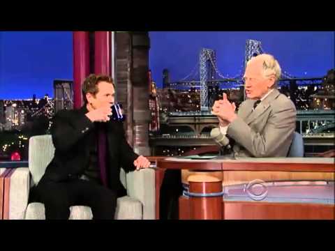 Kevin Bacon interview on David Letterman 24 January, 2014