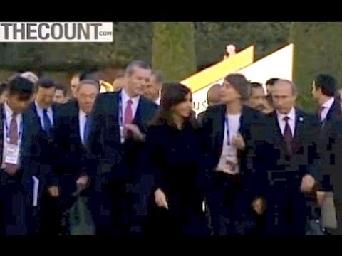 PUTIN OTHERS ARRIVE G20 SUMMIT