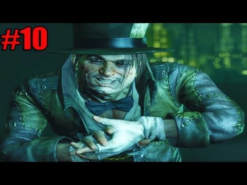 Batman Arkham City PC Gameplay Part 10 - Batman vs Mad Hatter vs Joker