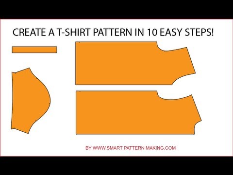 Pattern Making: How to Make a T shirt Pattern in 10 Easy Steps