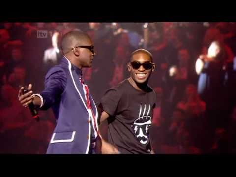 TINIE TEMPAH live @ The Brit Awards 2011 - Written in the Stars/Miami 2 Ibiza/Pass Out