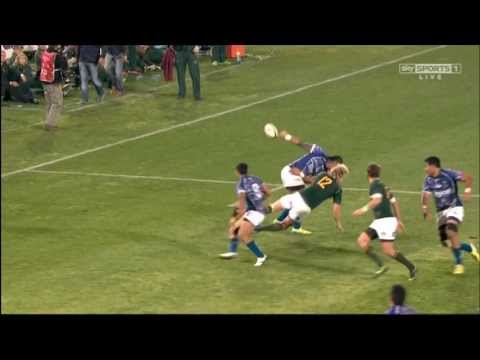 Alesana Tuilagi Clothesline To Jean De Villiers