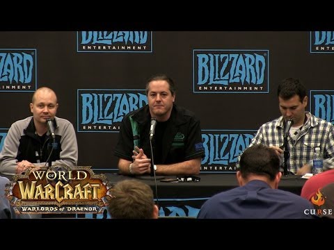 World of Warcraft: Warlords of Draenor - Fan Q & A - Blizzcon 2013