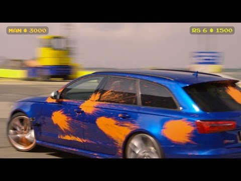 Audi RS 6 Avant : Ben Collins vs Damien Walters [HD]