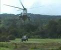 Australian Sea King and 2RAR soldiers in the Solomon Islands