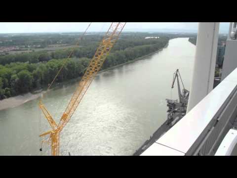 Liebherr - Mobilkran LTM 1750-9.1: Montage im Großkraftwerk Mannheim