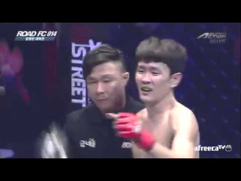 Yoon Hyun-Bin  vs Takaya Tsukuda TKO Road FC