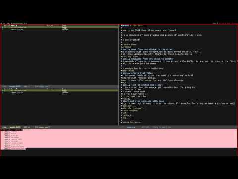 My Emacs Demo - 2014 Edition