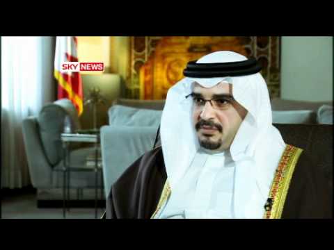 Shaikh Salman Crown Prince Of Bahrain Talks To Jeff Randall About Israel And Economy - Sky News