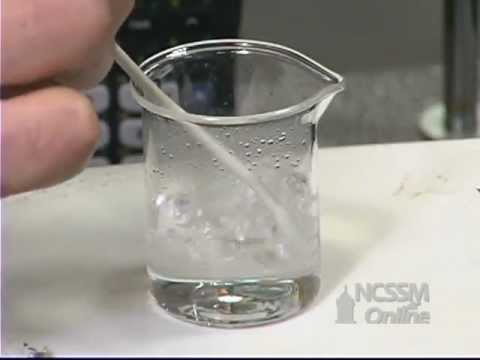 Ethylene Glycol Dissolved in Water