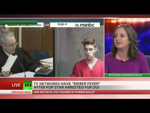 MSNBC interrupts congresswoman for 'Bieber Fever'