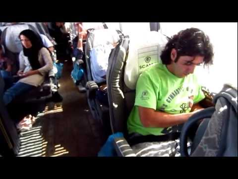 Yazd to Tehran | Bus | 7 Hours Driving  | Travel to Iran 2012 | Go Backpacking | Trip to Persia