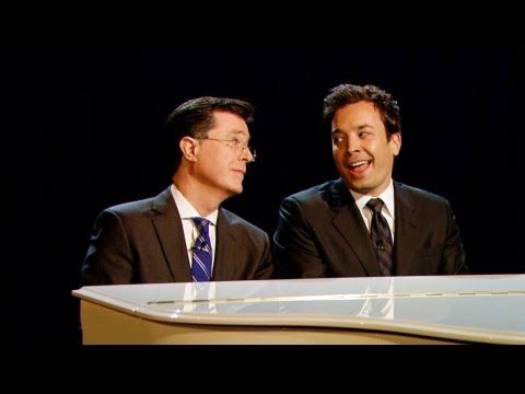 Jimmy Fallon & Stephen Colbert Sing 