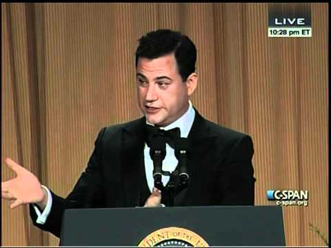 Jimmy Kimmel Hosts the 2012 White House Correspondents' Dinner