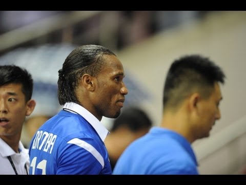 Didier Drogba unveiled at Shanghai Shenhua